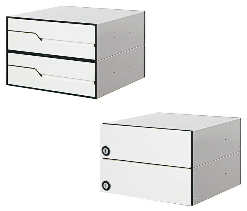 ###u.田島メタルワーク【MX-92-36FBU-2-W(シリンダー錠)】ホワイト 集合タイプ郵便受 大型郵便対応タイプ 屋内・前入後出 2段 受注生産