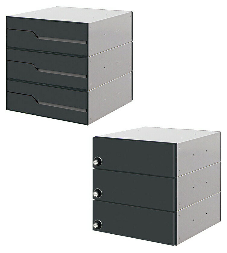 ●u.田島メタルワーク【MX-92-36FBU-3-B(ラッチロック錠)】ブラック 集合タイプ郵便受 大型郵便対応タイプ 屋内・前入後出 3段 受注生産