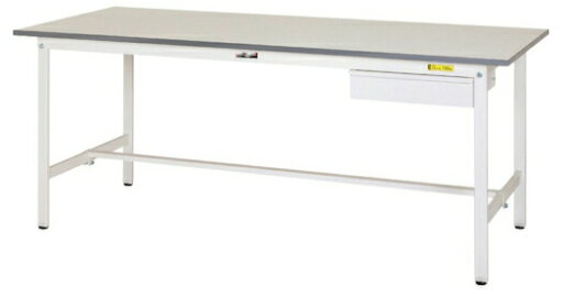 ####u.ヤマキン/山金工業【SUP-1575U-WW】ワークテーブル 150シリーズ 固定式 キャビネット付 H740mm 基本形 組立式 ####u.ヤマキン/山金工業【SUP-1575U-WW】ワークテーブル 150シリーズ 固定式 キャビネット付 H740mm 基本形 組立式