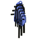 ∀藤原産業 【NO.21 ミリ B】SK11 六角棒レンチセット 8本組 (4977292266055)