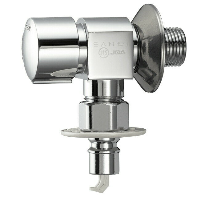 ∠三栄水栓/SANEI 【Y1433TK-13】洗濯機用送り座水栓 寒冷地〔GA〕