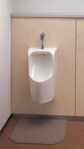 ●TOTO 壁掛壁排水小便器【UFH557Z】(陶器部U557＋排水ソケットHP500E) 小形・鉛排水管用〔HG〕