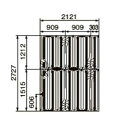 ####コロナ【SUP-A2721HC】床暖房用フロアマット 2,727×2,121×12mm〔FA〕