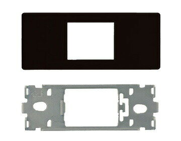 ###β東芝 電設資材【NDG7121(KS)】機器用コンセントプレート(1個用)黒色 受注生産 ###β東芝 電設資材【NDG7121(KS)】機器用コンセントプレート(1個用)黒色 受注生産
