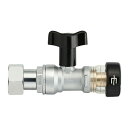 三栄水栓/SANEI【V6102V-3-16AX20】ナット付逆止付ボールバルブ(ワンタッチ)〔FA〕(4)