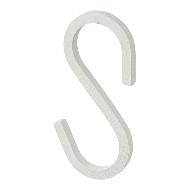 π三栄水栓/SANEI アクセサリー【W8827-W】(ホワイト) アイアンS字フック〔FA〕