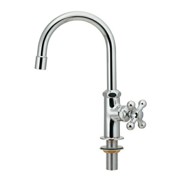 カクダイ【700-769】泡沫立形スワン水栓〔GB〕