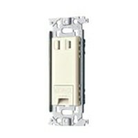 パナソニック 配線器具【WN1031K】フルカラー 埋込アースターミナル付コンセント(フラット型) (旧品番 ..