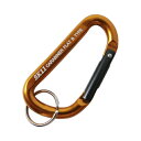 ∀藤原産業 【SAC-770Bゴールド】SK11 アルミカラビナ B (4977292115773)