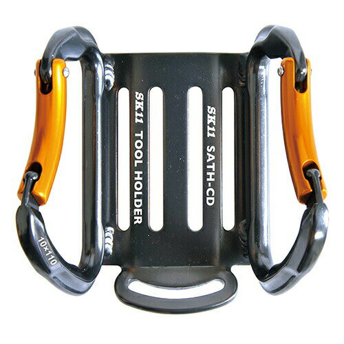 ∀藤原産業 【SATH-CD-ブラック】SK11 アルミツールフック ダブル (4977292118613)