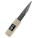 ∀藤原産業 【梅鉢龍馬 横手小刀 サック付き 120MM】横手小刀 サック付き (4977292180764)