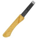 ∀藤原産業 【千吉 細工用小刀 サック付 ヒラ】細工用小刀 (4977292181013)