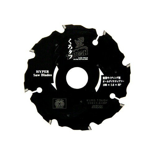 ∀藤原産業 【SK11 黒タフ 窯業サイディング用 100x1.6x8Pダイヤ】黒タフ (4977292309769)