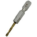 ∀藤原産業 【SK11 六角軸Tin鉄ドリル 極短 2.5MM】六角軸Tin鉄ドリル (4977292327459)