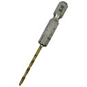 ∀藤原産業 【SK11 六角軸Tin鉄ドリル 微短 2.0MM】六角軸Tin鉄ドリル (4977292328081)