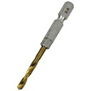 ∀藤原産業 【SK11 六角軸Tin鉄ドリル 微短 3.8MM】六角軸Tin鉄ドリル (4977292328166)