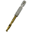 ∀藤原産業 【SK11 六角軸Tin鉄ドリル 微短 4.5MM】六角軸Tin鉄ドリル (4977292328197)