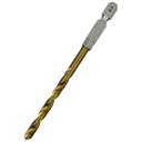 ∀藤原産業 【SK11 六角軸Tin鉄ドリル 普通 5.2MM】六角軸Tin鉄ドリル (4977292328852)