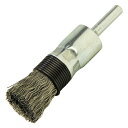 ∀藤原産業 【SK11 軸付筒型ステンブラシ 19MM】軸付筒型ステンブラシ (4977292332446)