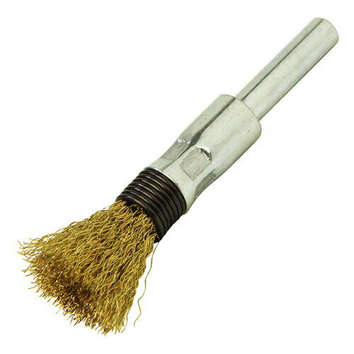 ∀藤原産業 【SK11 軸付筒型真中ブラシ 10MM】軸付筒型真中ブラシ (4977292332453)