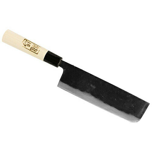 ∀藤原産業 【龍馬 黒打菜切庖丁 165MM】黒打菜切庖丁 (4977292701167)