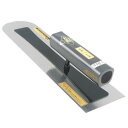 ∀藤原産業 【金長 先丸鏝本焼0.3黒塗角柄 330MM】先丸鏝 (4977292802628)