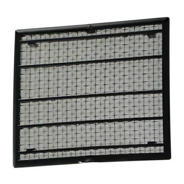 バクマ工業 【PKHF-100-BK】ブラック 強制排気用 機能型パイプ用ファン専用 ホコリ取りフィルター〔HI〕