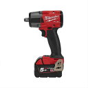 ####u.ミルウォーキー/Milwaukee 【M18FMTIW2F12-502XJP】M18 FUEL 1/2インチ 745Nm インパクトレンチ (充電器・バッテリー2個付)