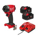####u.ミルウォーキー/Milwaukee 【M18FID3-502XJP】M18 FUEL インパクトドライバー 5.0AH x 2キット