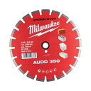 ####u.ミルウォーキー/Milwaukee 【4932471987】350mm ダイヤモンドブレード(ターボセグメント型・石工用)
