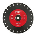####u.ミルウォーキー/Milwaukee 【49-93-7340】14インチ(356mm)ダイヤモンドブレード(セグメント型・ダクタイル鋳鉄用)