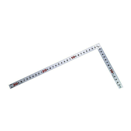 ∀シンワ測定 【10297】曲尺平ぴた シルバー 30cm 表裏同目 JIS (4960910102972)