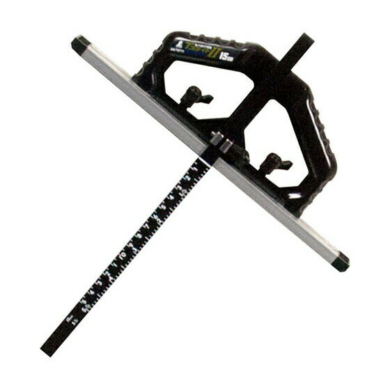 ∀シンワ測定 【73711】丸ノコガイド定規 Tスライド 2 15cm 併用目盛 突き当て可動式 (4960910737112)