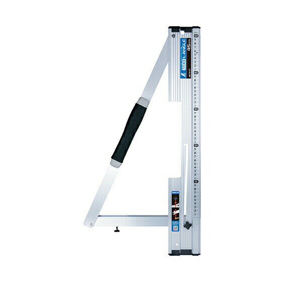 ∀シンワ測定 【78101】丸ノコガイド定規 たためるエルアングル 45cm メートル目盛 (4960910781016)