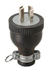 Я明工社 【MP2526】接地ゴムプラグ 3P 定格20A 250V