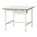 ####u.ヤマキン/山金工業 【SUP-990-WW】ワークテーブル 150シリーズ(固定式) H740mm 基本形 組立式