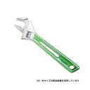 ∀ロブテックス/エビ 【HUM36G】グリーン ハイブリッドモンキスケルトン モンキーレンチ (4963202074094)