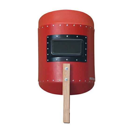 ∀スター電器製造/SUZUKID 【P-796】ハンドシールド レッド (4991945030152)