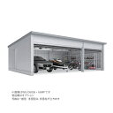 ###u. イナバ物置/稲葉製作所【WG-D3660・66MU】WG タフレージ オーバースライド 3台収納タイプ 多雪型 注2週