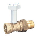 キッツ/KITZ 【RTUC15-20A】青銅製 定流量器内蔵ボールバルブ 定丸 ロングハンドル 10K 3/4inch〔EA〕