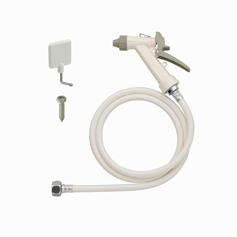 カクダイ/GAONA/ガオナ【GA-KK019】ガオナ 洗浄ノズルセット (トイレ 洗面 掃除 強力ジェット水流 ホース長さ1.3m)〔▽〕のサムネイル