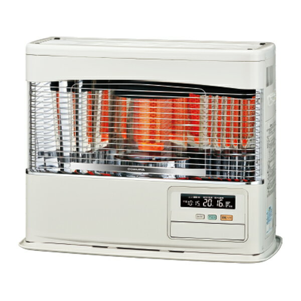 ####コロナ 暖房機器【FF-6824PR(W)】ホワイト FF式石油暖房機(輻射型) PRシリーズ 主に18畳用 別置タンク式(石油タンク別売)