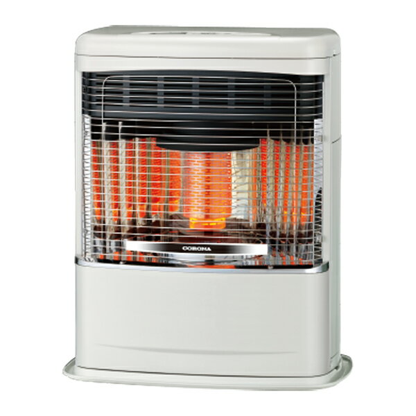 ####コロナ 暖房機器【FF-VT4224P(W)】ホワイト FF式石油暖房機(輻射型) ミニパル(Vシリーズ) トップクールタイプ 主に11畳用 別置タンク式(石油タンク別売)