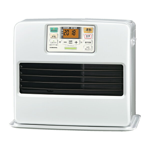 ####コロナ 暖房機器【FH-ST5724BY(W)】パールホワイト 石油ファンヒーター STシリーズ 主に15畳用〔▽〕