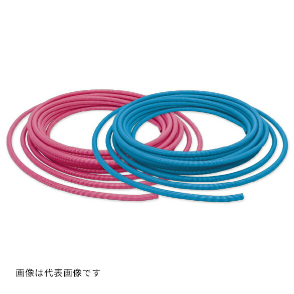 ▲積水化学工業 エスロン【CW10P45】ピンク エスロンラクのびペックス コルゲートウォーム 呼び径10 45m..