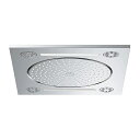 ###グローエ 【2688800J】オーバーヘッドシャワー(天井付) レインシャワーF シリーズ クローム 受注生産〔EI〕