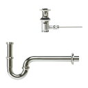 ####グローエ 【JPK13500】ベッセル洗面器用 排水金具(Pトラップ)〔EI〕