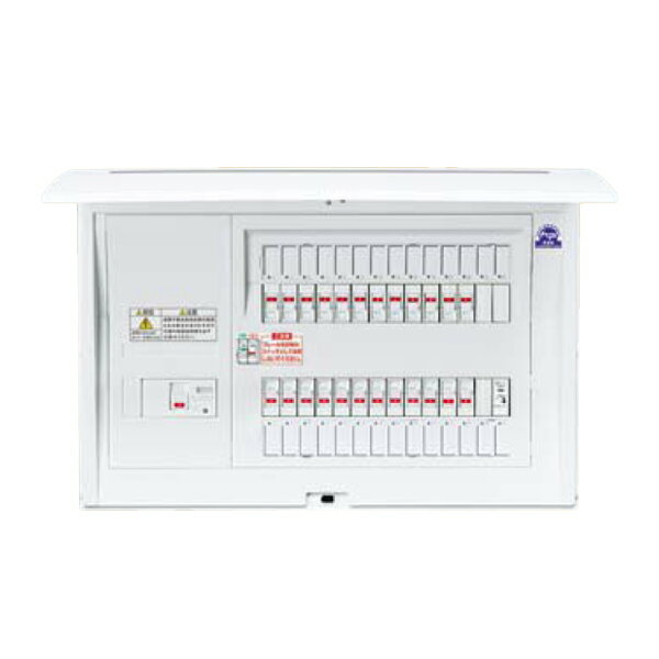 パナソニック 分電盤【BQE85203Z】コスモパネル あんしん機能付 リミッタースペース無 地震あんしん ばん 主幹50A 分岐20+3〔FE〕