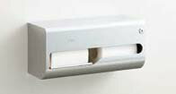 ###INAX/LIXIL【KF-67T2L】パブリックアクセサリー 横2連ストック付紙巻器(左仕様) パブリック用 受注約2週〔IE〕