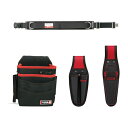 βマーベル/MARVEL 【MAT-80BSETH】腰道具セット ソフトフィット Smart Edgeシリーズセット 布製ハンマーホルダー Hセット {R}